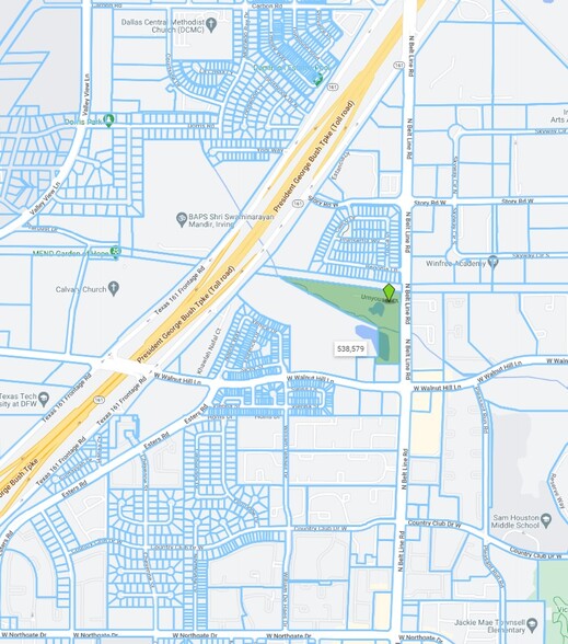 4201 Beltline, Irving, TX for lease - Plat Map - Image 2 of 2