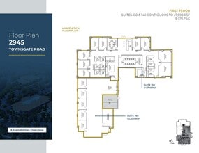 2945 Townsgate Rd, Westlake Village, CA for lease Floor Plan- Image 2 of 2