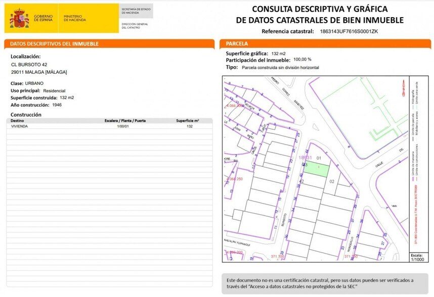 Land in Málaga, Málaga for sale - Building Photo - Image 3 of 4