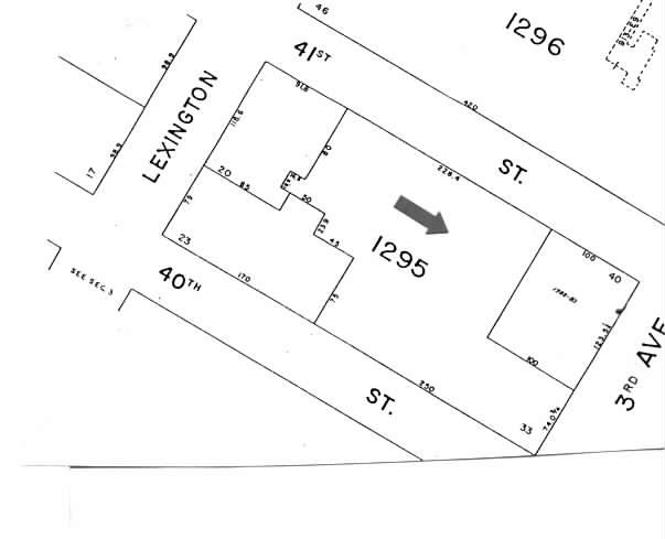 622 Third Ave, New York, NY à louer - Plan cadastral - Image 2 de 11