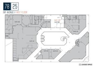 7825 Fay Ave, La Jolla, CA for lease Floor Plan- Image 1 of 1