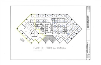 9800 S La Cienega Blvd, Inglewood, CA à louer Plan d’étage- Image 1 de 1