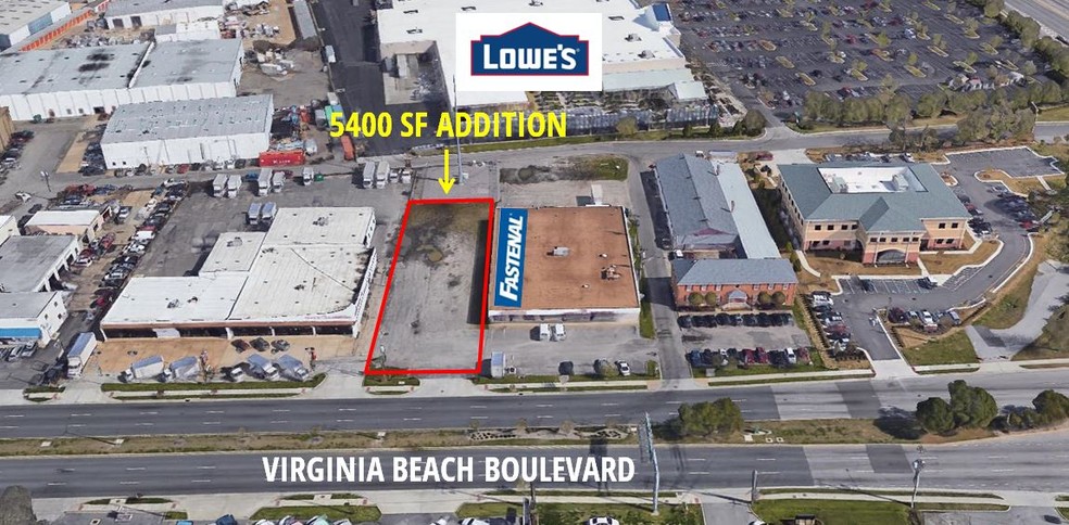 5650 E Virginia Beach Blvd, Norfolk, VA for sale - Building Photo - Image 1 of 1