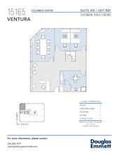 15165 Ventura Blvd, Sherman Oaks, CA à louer Plan d  tage- Image 1 de 1