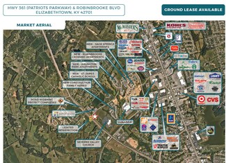 Plus de détails pour 501 Robinbrooke Blvd, Elizabethtown, KY - Terrain à louer