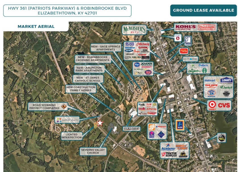 501 Robinbrooke Blvd, Elizabethtown, KY for lease Primary Photo- Image 1 of 3