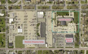 2901 Ohio Blvd, Terre Haute, IN - Aérien  Vue de la carte