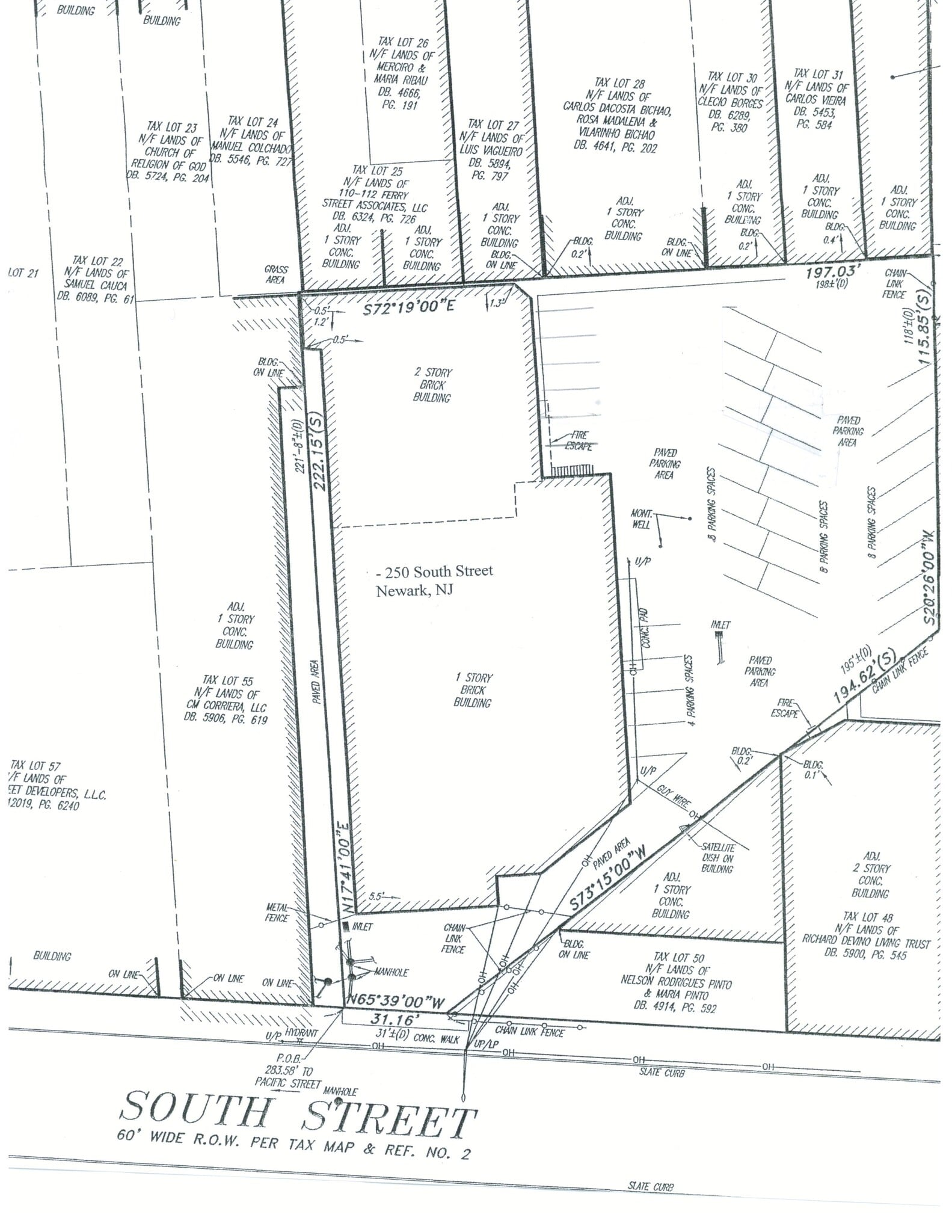248 South St, Newark, NJ for lease Site Plan- Image 1 of 1