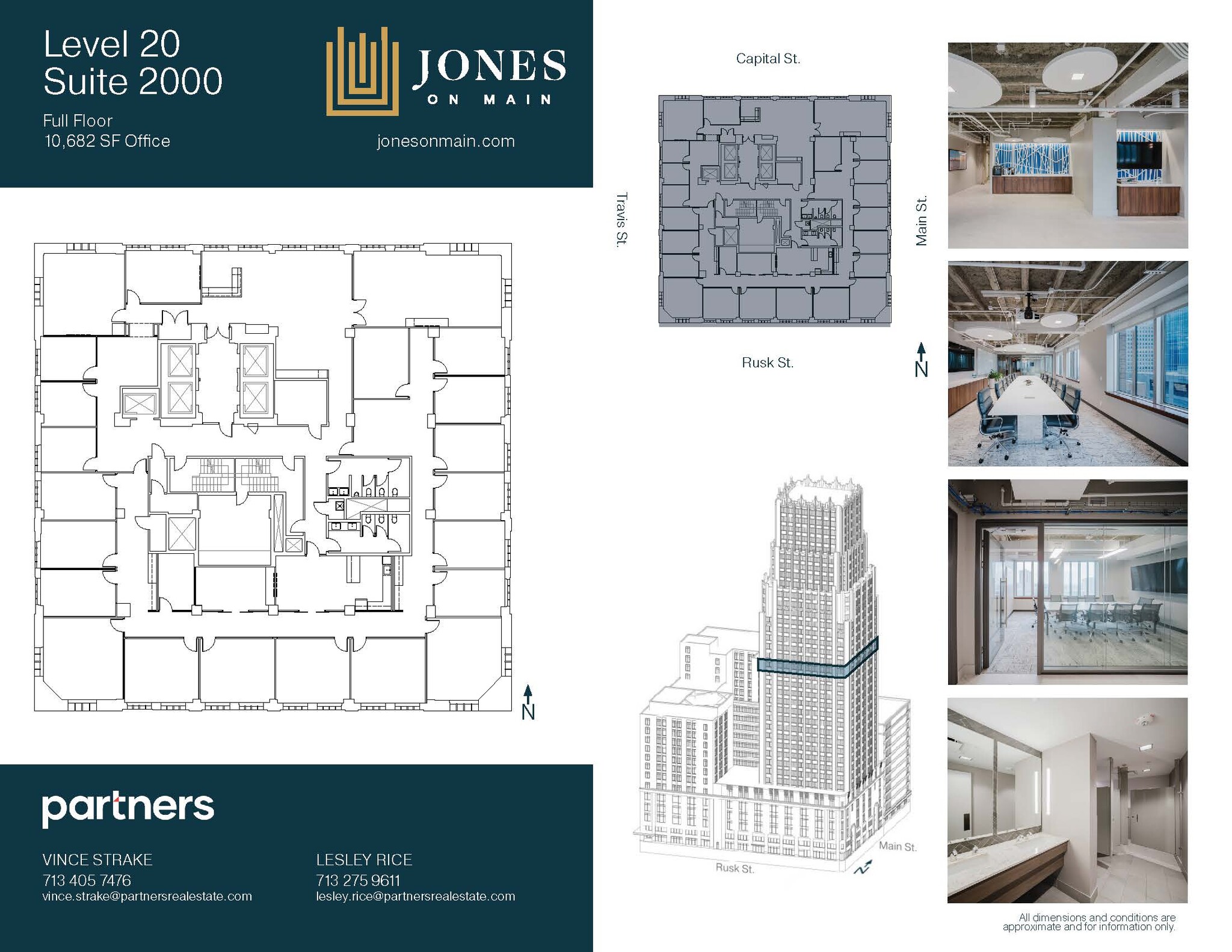 712 Main St, Houston, TX for lease Floor Plan- Image 1 of 2