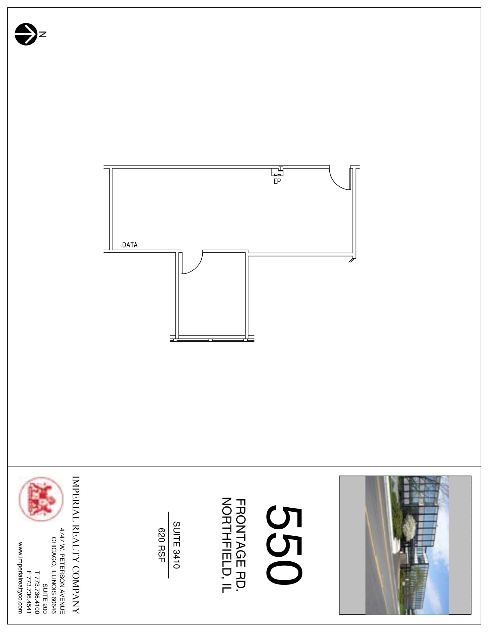 540-550 W Frontage Rd, Northfield, IL for lease Site Plan- Image 1 of 1