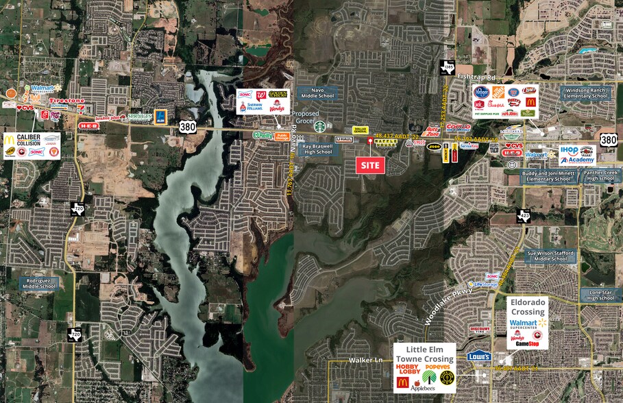 26790 E US Highway 380, Little Elm, TX à vendre - Aérien - Image 2 de 6