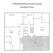 21040 Homestead Rd, Cupertino, CA for lease Floor Plan- Image 1 of 1