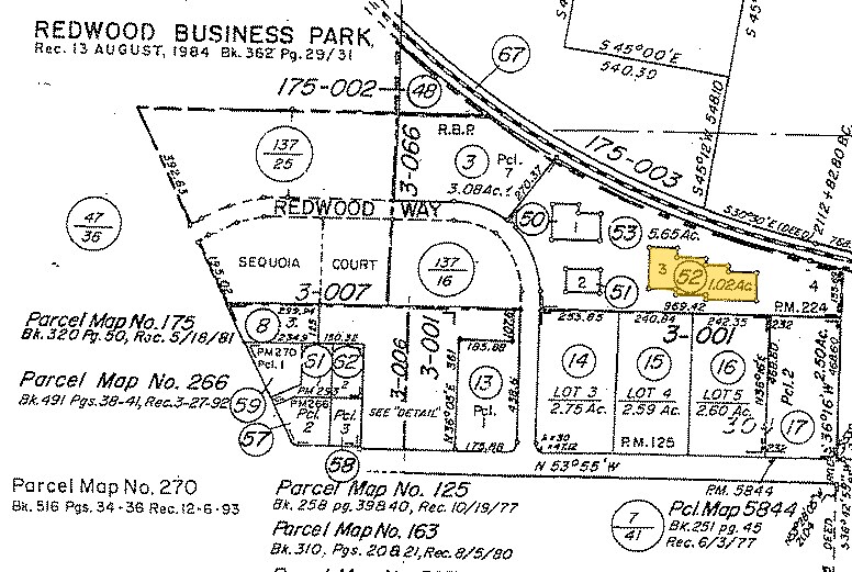 1310 Redwood Way, Petaluma, CA à louer - Plan cadastral - Image 3 de 19
