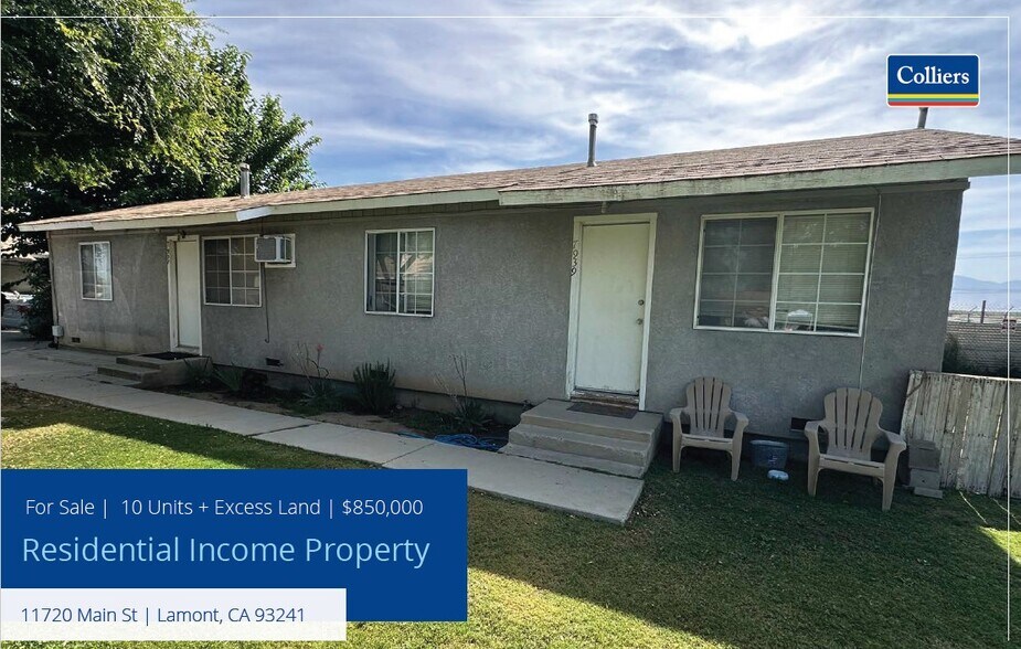 11720 Main Street, Lamont, CA à vendre - Photo du bâtiment - Image 1 de 6