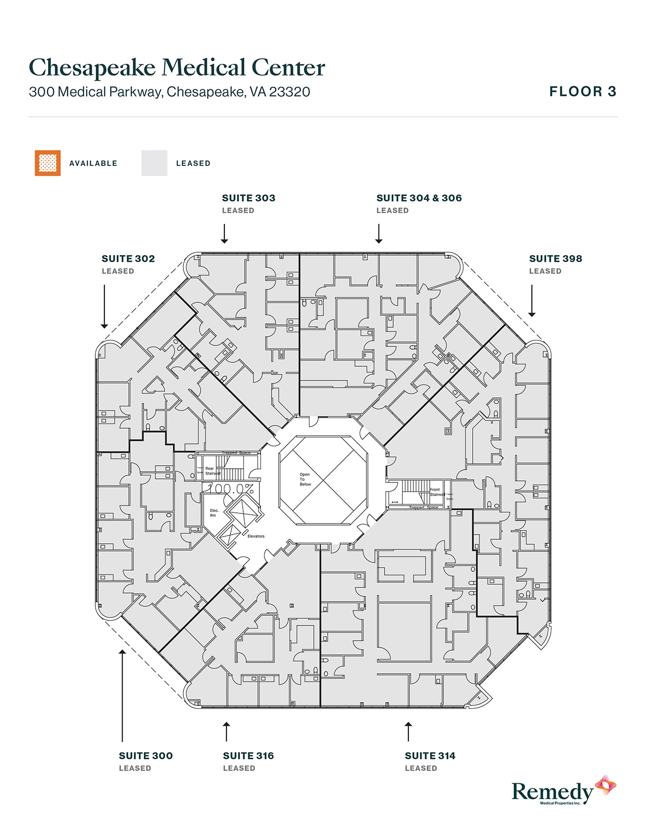 300 Medical Pky, Chesapeake, VA for lease Floor Plan- Image 1 of 1
