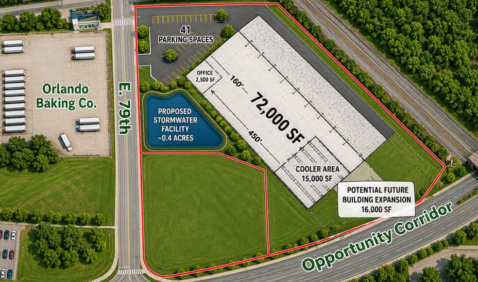 E 79th & Opportunity Corridor, Cleveland, OH for lease - Primary Photo - Image 1 of 1