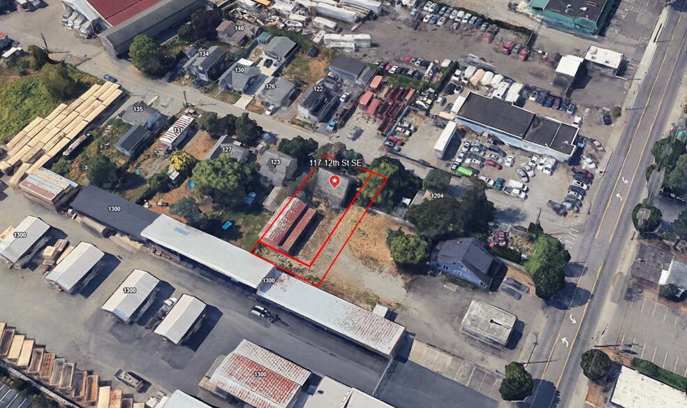 117 12th St SE, Puyallup, WA à vendre - Aérien - Image 1 de 5