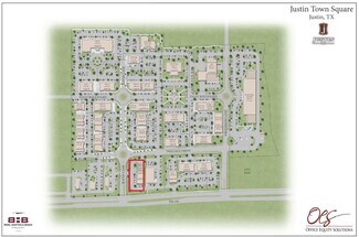 Plus de détails pour 302 Justin Ln, Justin, TX - Terrain à vendre