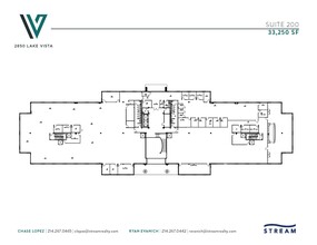 2850 Lake Vista Dr, Lewisville, TX à louer Plan d’étage- Image 1 de 1