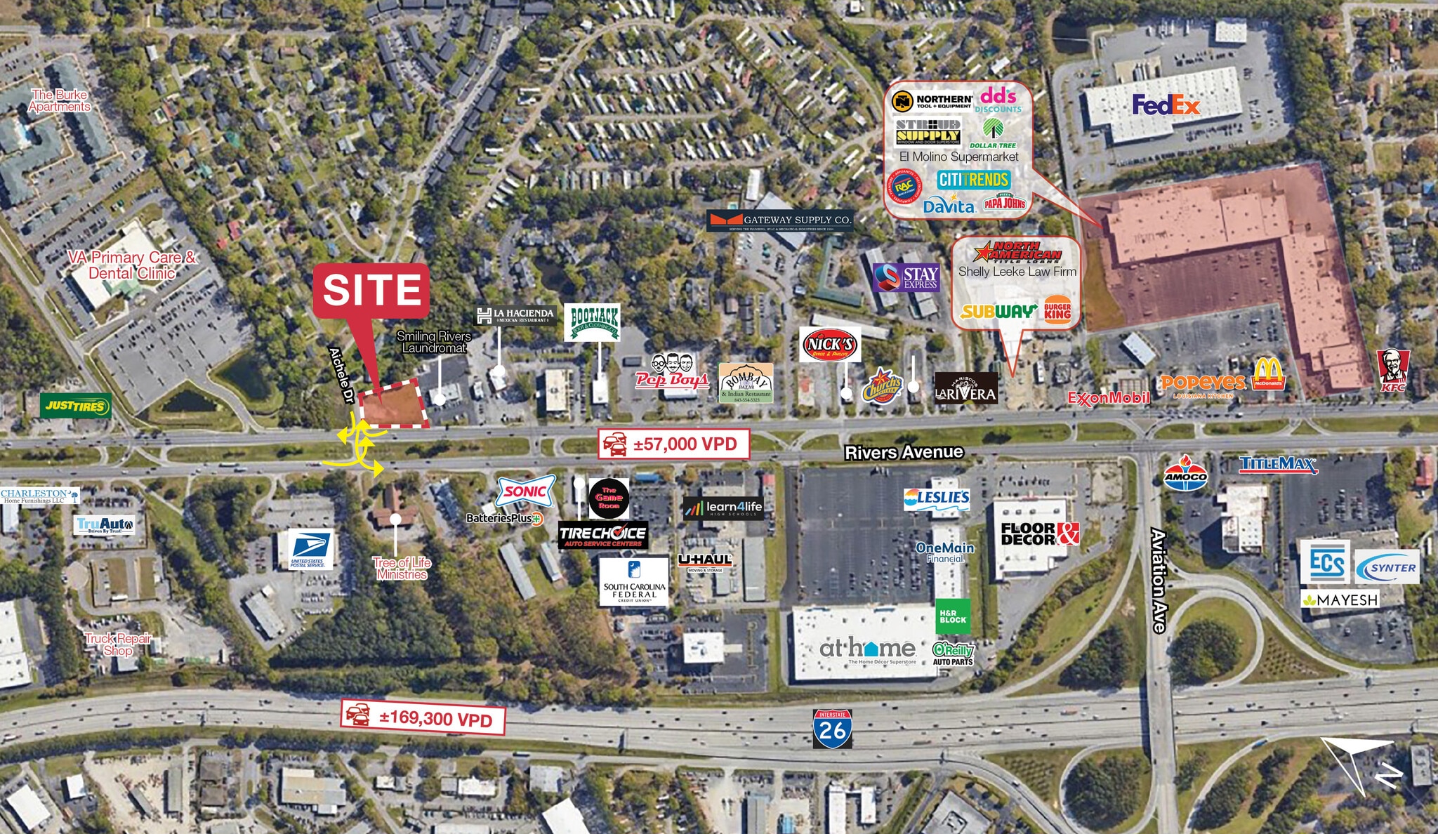 1935 Aichele Dr, North Charleston, SC for lease Building Photo- Image 1 of 3