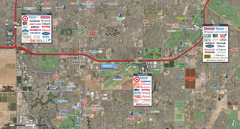 N/NWC Cooper Rd & Germann rd, Chandler, AZ à vendre - Aérien - Image 2 de 5