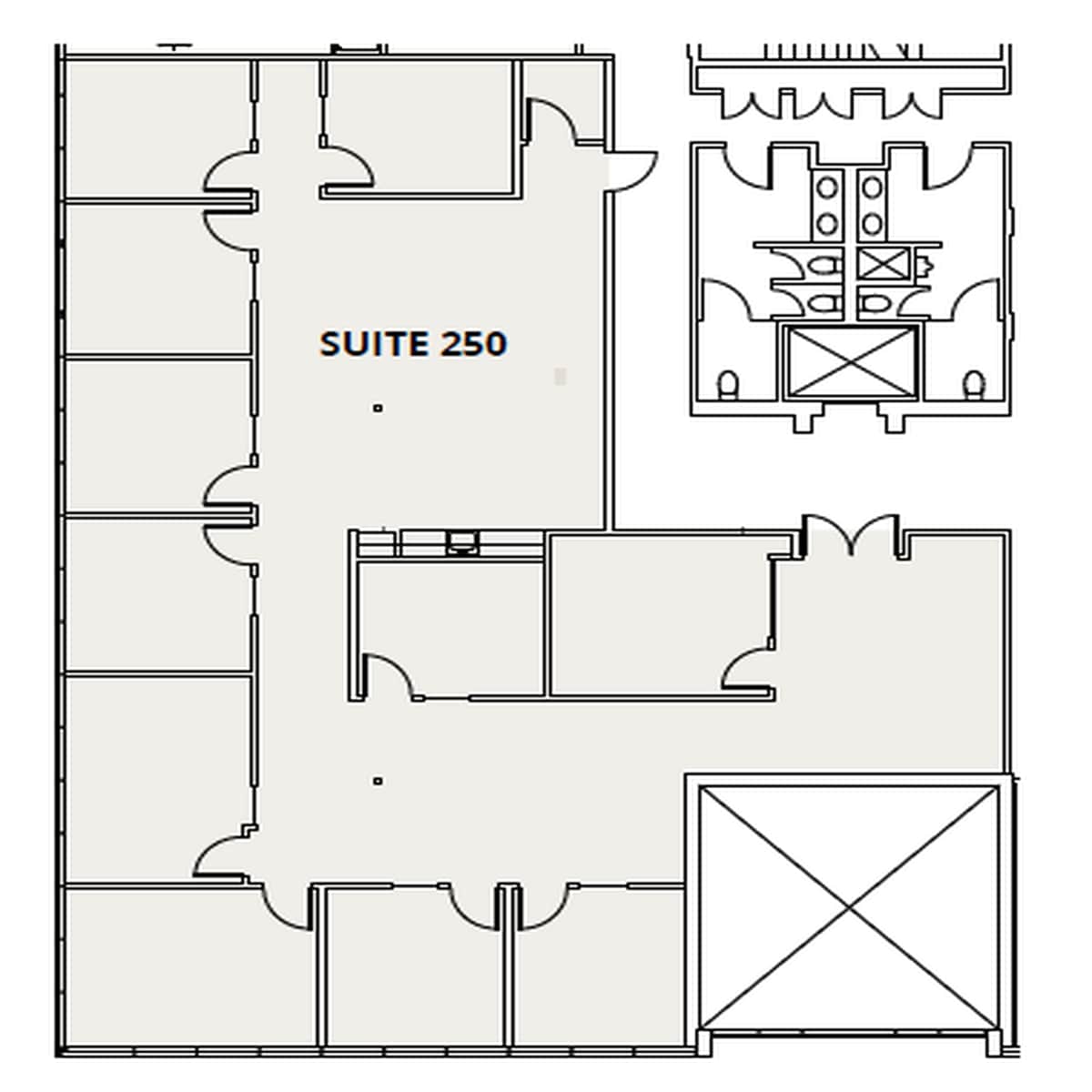 12651 High Bluff Dr, San Diego, CA à louer Plan d’étage- Image 1 de 1