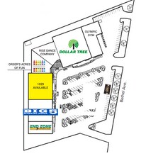 1025-1041 Bethel Ave, Port Orchard, WA à louer Plan de site- Image 1 de 1