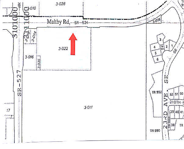 2020 Maltby Rd, Bothell, WA for sale - Plat Map - Image 1 of 1