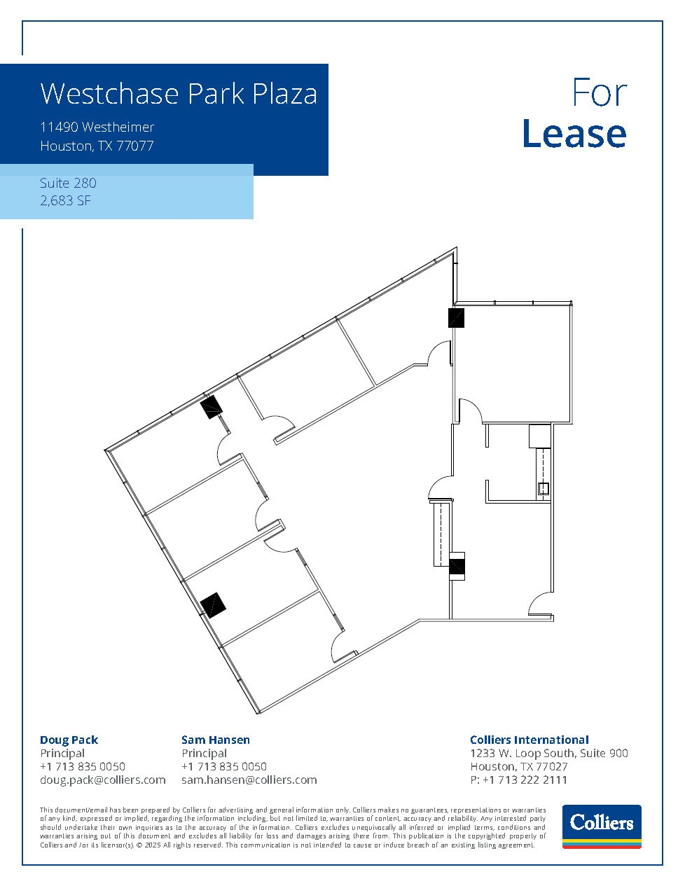 11490 Westheimer Rd, Houston, TX for lease Floor Plan- Image 1 of 1