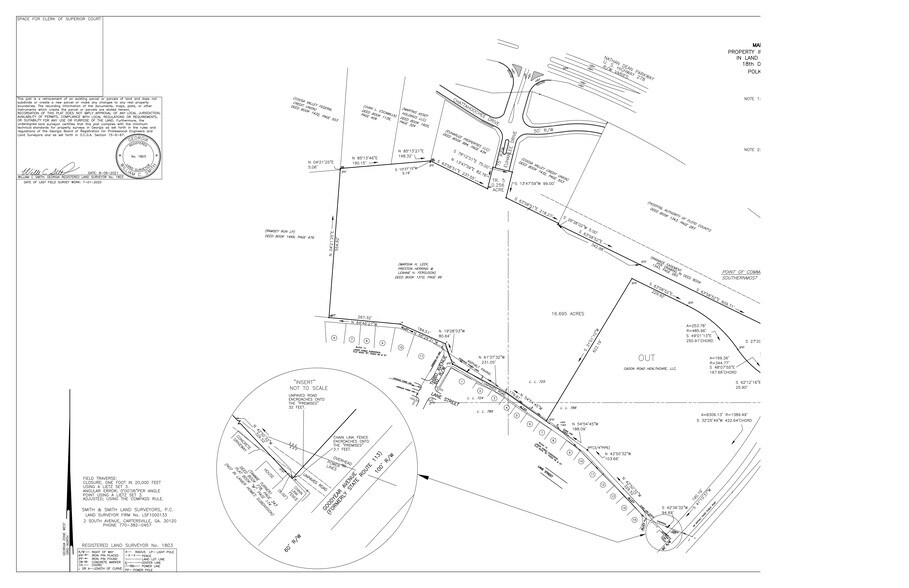 Highway 278, Rockmart, GA à vendre - Plan de site - Image 2 de 2