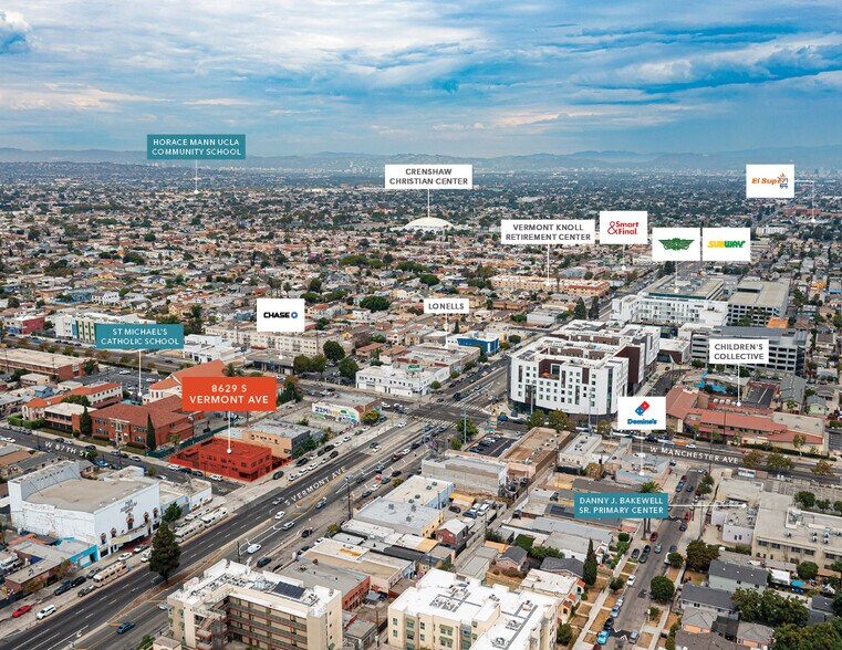 8625-8629 S Vermont Ave, Los Angeles, CA à vendre - Photo du bâtiment - Image 3 de 20