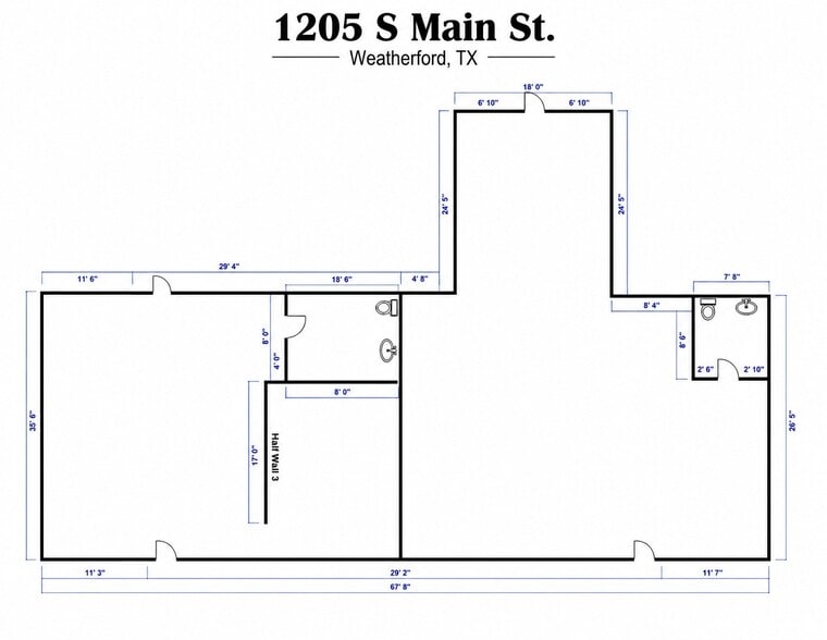 1205 S Main St, Weatherford, TX for sale - Building Photo - Image 2 of 18