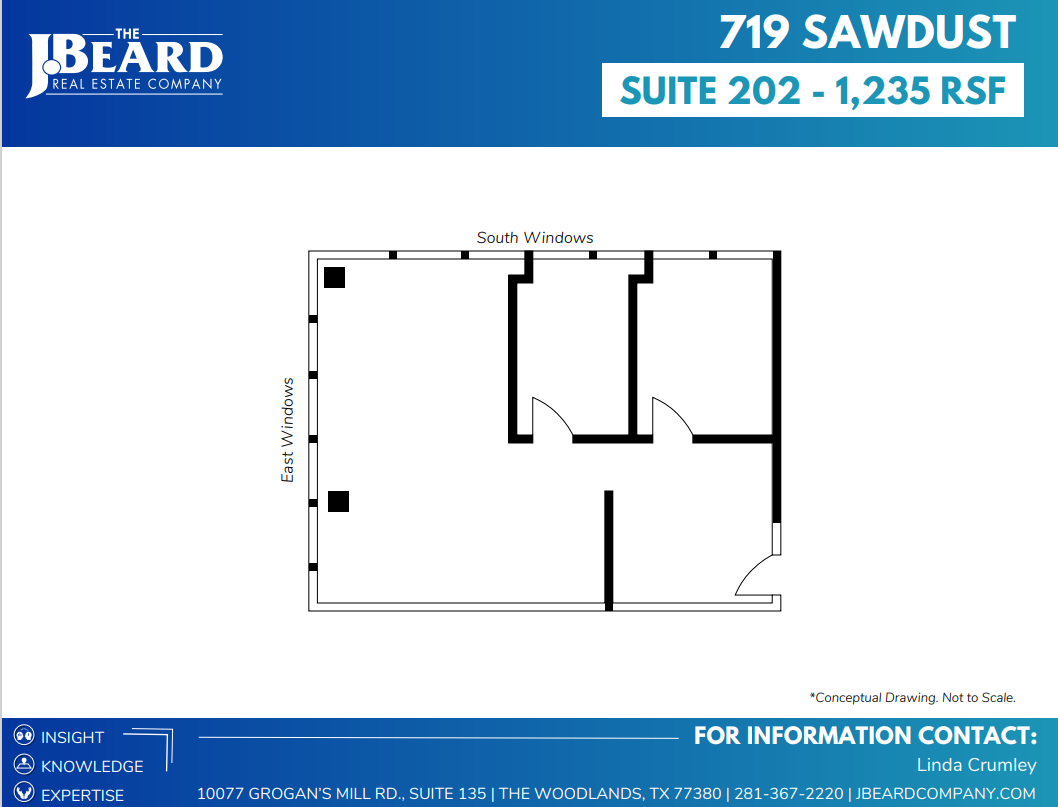 719 Sawdust Rd, The Woodlands, TX à louer Plan d  tage- Image 1 de 1