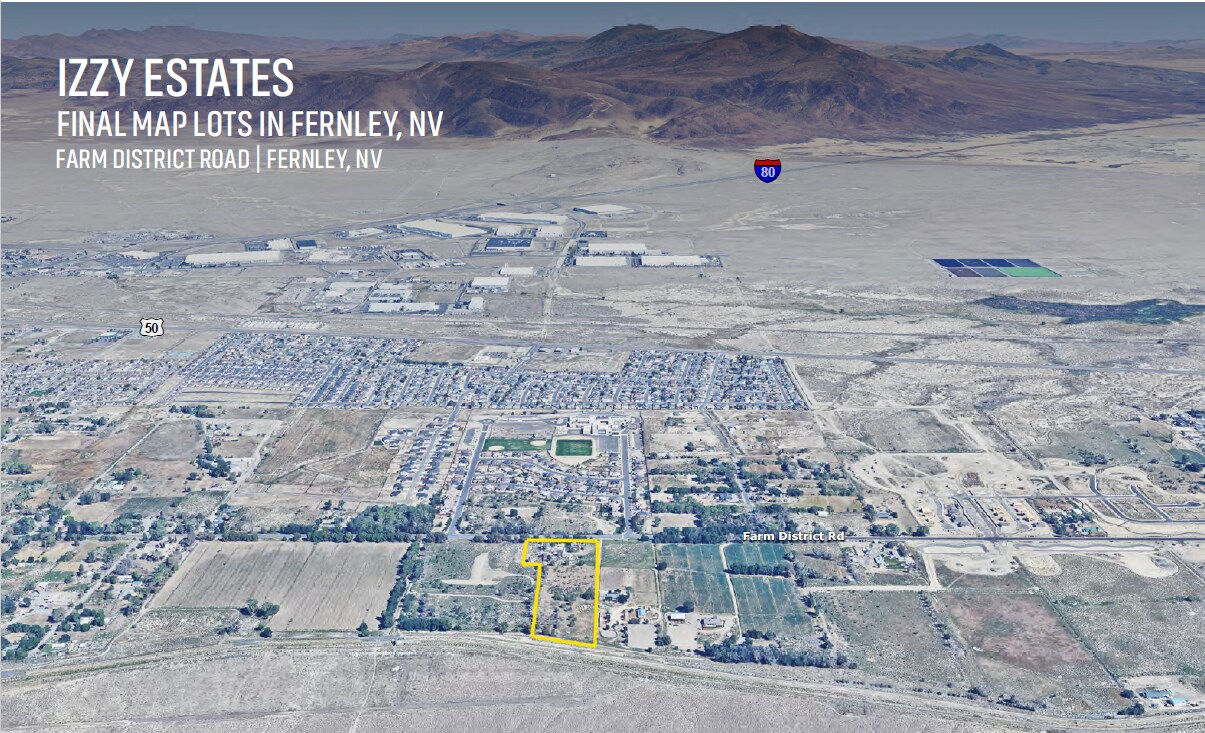 2315 Farm District Rd, Fernley, NV à vendre Aérien- Image 1 de 4