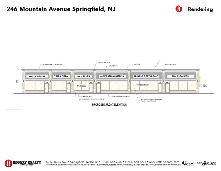 246 Mountain Ave, Springfield, NJ for lease - Building Photo - Image 3 of 4