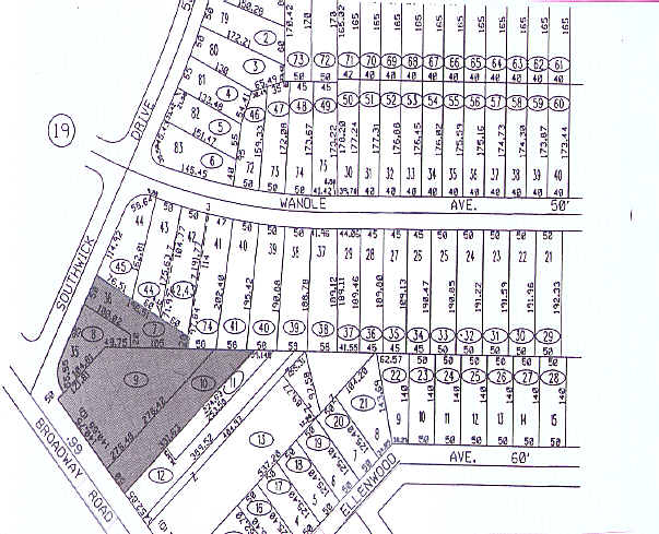 333-341 Broadway Ave, Bedford, OH à louer - Plan cadastral - Image 2 de 5