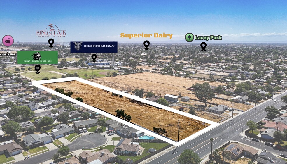 0 Grangeville Blvd. Blvd, Hanford, CA for sale - Building Photo - Image 3 of 6