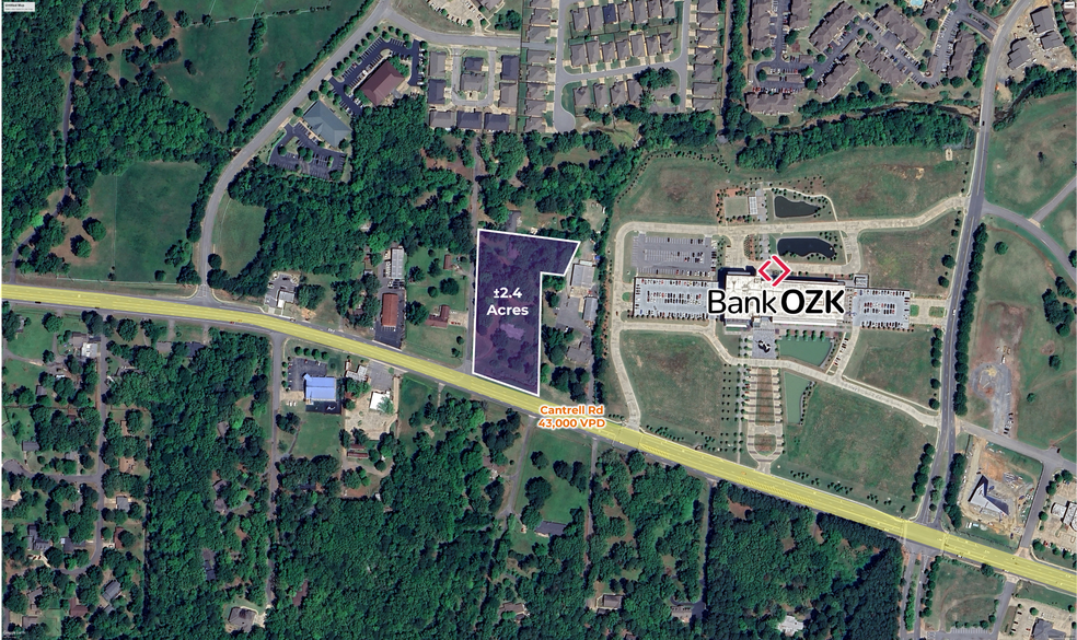 18210 Cantrell Rd, Little Rock, AR à vendre - Photo du bâtiment - Image 2 de 2