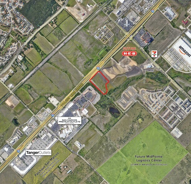 IH-35 & E McCarty Ln, San Marcos, TX for sale - Primary Photo - Image 1 of 4