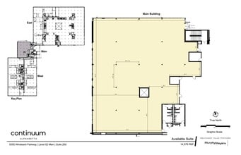 5555 Windward Pky W, Alpharetta, GA à louer Plan d’étage- Image 1 de 1