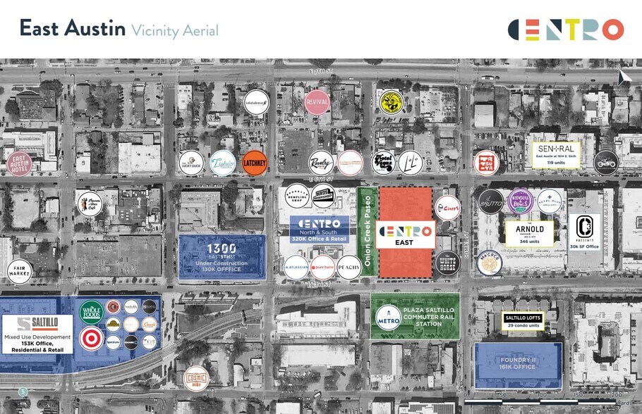 1501 E 6th St, Austin, TX à louer - Aérien - Image 2 de 3