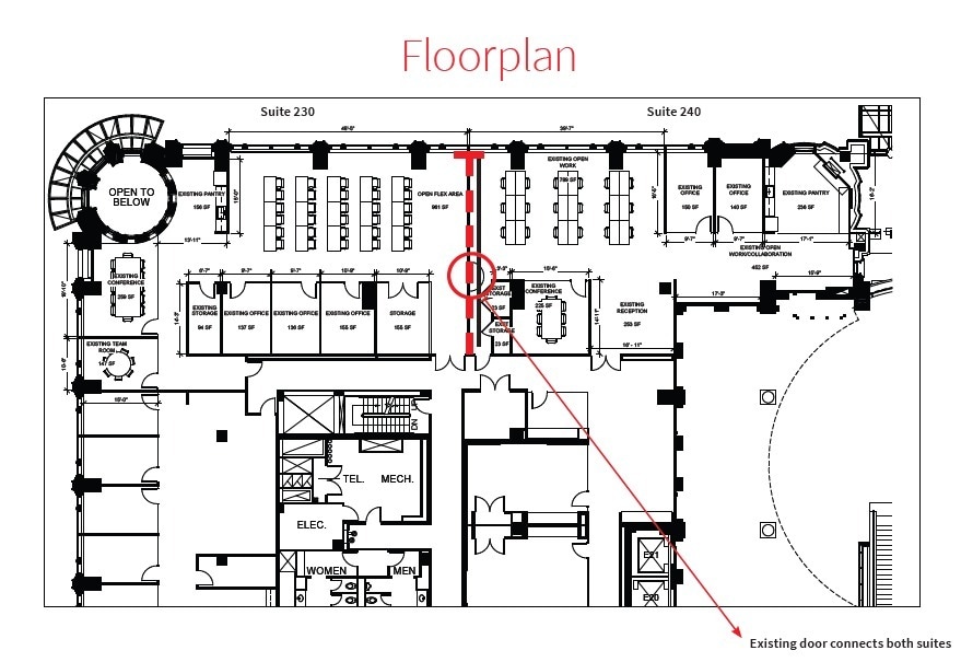 555 12th St NW, Washington, DC à louer Plan d’étage- Image 1 de 1