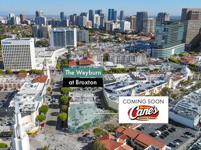 10936-10938 Weyburn Ave, Los Angeles, CA - AÉRIEN Vue de la carte - Image1