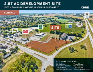 Plus de détails pour 1575 N Sandusky Ave, Bucyrus, OH - Terrain à vendre