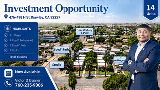 Plus de détails pour 476 H St, Brawley, CA - Multi-résidentiel à vendre