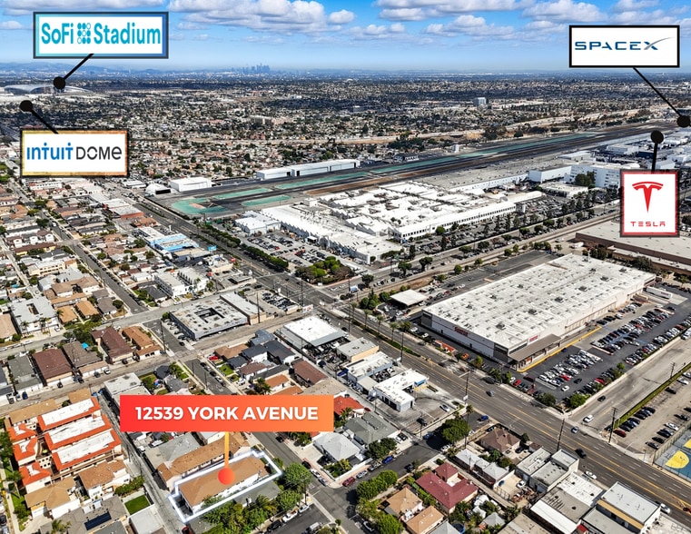 12539 York Ave, Hawthorne, CA for sale - Building Photo - Image 2 of 14