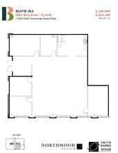 11325 N Community House Rd, Charlotte, NC for lease Floor Plan- Image 1 of 1