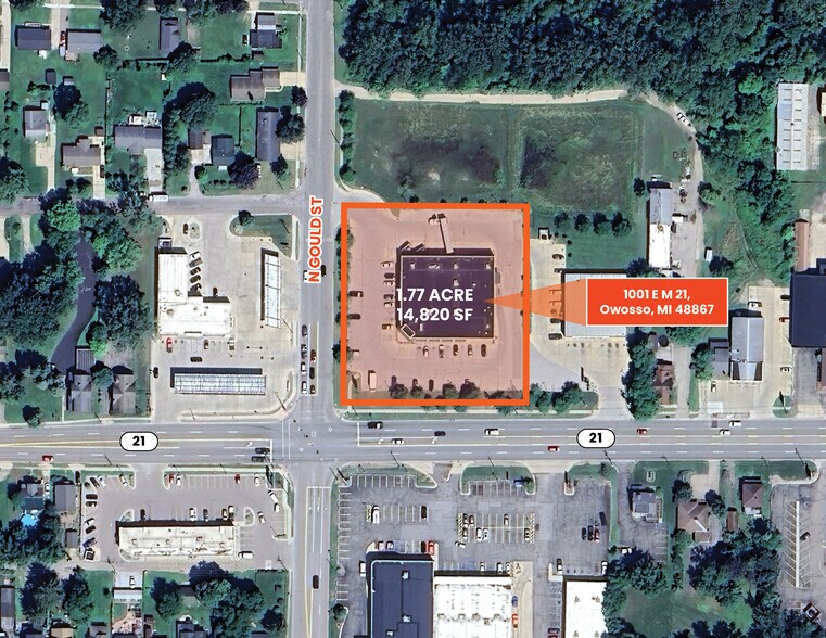 1001 E M-21, Owosso, MI à vendre - Photo du bâtiment - Image 3 de 12