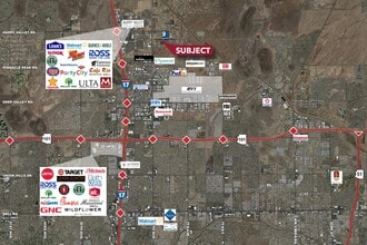 1739 W Parkview Ln, Phoenix, AZ - Aerial map view