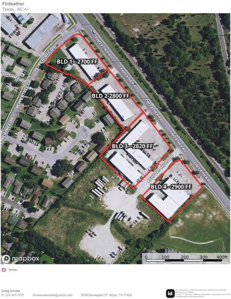 2800 Finfeather Rd, Bryan, TX à vendre - Plan de site - Image 2 de 2